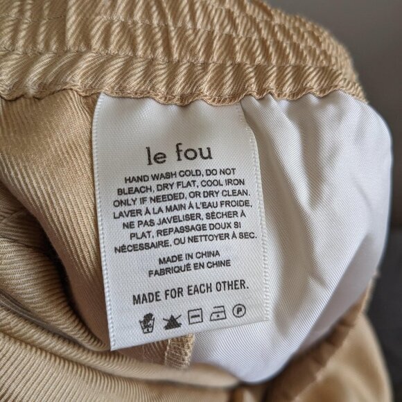 Linen blend Wilfred Funk Short - Picture 6 of 7